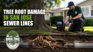 tree root sewer damage San Jose